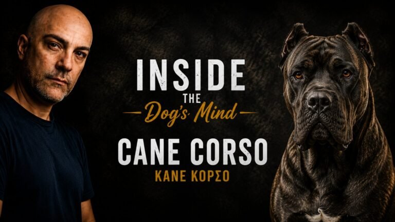 Χρήστος Κούτσης εκπαιδευτής σκύλων – Cane Corso