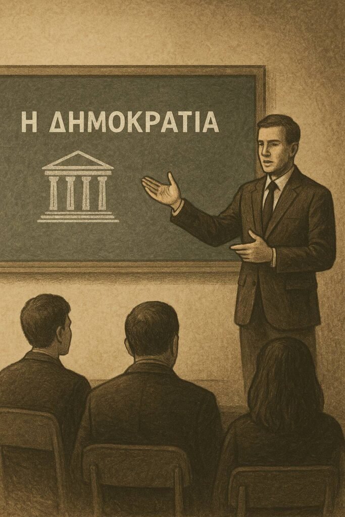 Η Ευρωπαϊκή Ένωση δεν μας κουνάει το δάχτυλο μόνο για την οικονομία.
Τώρα το κουνάει για την κατρακύλα μας στο κράτος δικαίου.